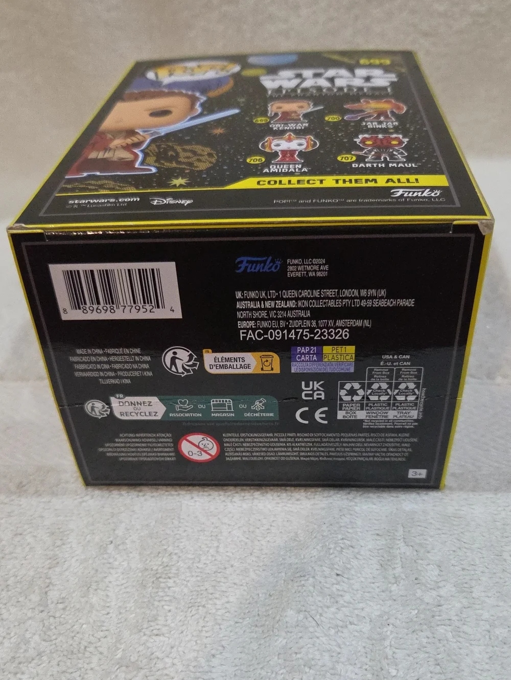 STAR WARS OBI-WAN KENOBI FUNKO POP